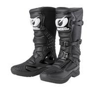 O'NEAL | Botas de Motocross | Moto Enduro | Protección interior de tobillo, pie y zona de cambio, forro perforado Botas RSX | Adulto | Negro | Talla 41