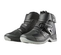 O'Neal | Botas de Motocross | Motocicleta de Enduro Motocross | Zona de la puntera y el talón reforzada, suela con inserción antideslizante | Botas RMX Shorty | Adulto | Negro | Talla 41