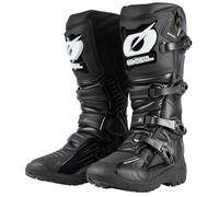 O'NEAL | Botas de Motocross | Motocicleta de Enduro | Protección térmica de microfibra, Forro perforado para una mejor ventilación | Botas RMX Enduro | Adulto | Negro | Talla 41