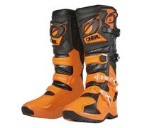 O'NEAL | Botas Motocross | Moto Enduro | Protección Térmica Microfibra Alta Calidad | Bota RMX PRO V.24 | Adulto | Negro Naranja | Talla 48