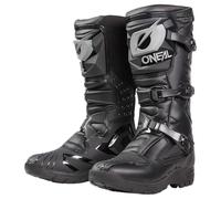O'NEAL | Botas Motocross MX Enduro | Protección interna tobillo, pie y cambio, forro perforado | Botas RSX Adventure V.24 | Adulto | Negro