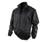 Oneal Breeze Chaqueta de lluvia, negro, tamaño L para Hombres