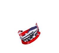 O'NEAL | Bufanda Tubular | Motocicleta MTB Motocross | Sin Forro, cómodo, Tejido elástico | Calentador de Cuello USA | Unisex | Rojo Blanco Azul | Talla única