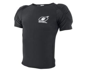 O'NEAL | Camisa de protección para Motocross Enduro MTB | Camisa compacta y Ligera, Material de Nylon Ligero | Camisa de protección Impact Lite | Adultos | Negro | Talla XL