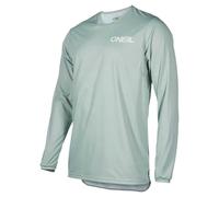 Oneal Element FR Plain V.25 Maillot de bicicleta, Verde claro, Talla M