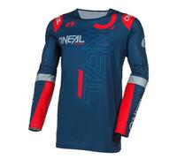 Oneal Prodigy Five Three Maillot de motocross, rojo-azul, tamaño L para Hombres