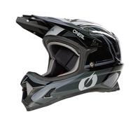 O'NEAL | Casco de Bicicleta de montaña Fullface | MTB DH Downhill FR Freeride | Carcasa ABS, Cierre magnético, supera la Norma de Seguridad EN1078 | Casco SONUS | Adulto