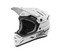 Oneal Backflip Solid Casco cuesta abajo, Blanco mate, Talla XXL (63/64)