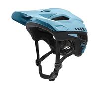 O'NEAL Casco de Bicicleta I Casco de Bicicleta de Montaña con Orificios de Ventilación I Certificación de Seguridad EN1078 I Casco Trailfinder Split V.20 I Casco MTB | Azul Hielo/Negro | Talla S/M