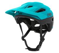 O'NEAL Casco de Bicicleta I Casco de Bicicleta de Montaña con Orificios de Ventilación I Certificación de Seguridad EN1078 I Casco Trailfinder Split V.20 I Casco MTB | Petrolio | Talla L/XL