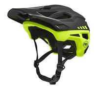 O'NEAL Casco de Bicicleta I Casco de Bicicleta de Montaña con Orificios de Ventilación I Certificación de Seguridad EN1078 I Casco Trailfinder Split V.20 I Casco MTB | Amarillo Neón | Talla L/XL