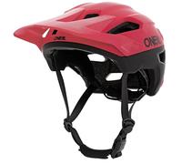 O'NEAL Casco de Bicicleta I Casco de Bicicleta de Montaña con Orificios de Ventilación I Certificación de Seguridad EN1078 I Casco Trailfinder Split V.20 I Casco MTB | Rojo | Talla L/XL