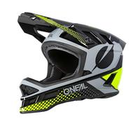 O'NEAL | Casco de Ciclismo de montaña | Descenso de MTB | Norma de Seguridad EN1078, Carcasa Exterior de ABS | Casco Backflip BUNGARRA 2.0 | Adulto | Amarillo neón Negro | Talla M