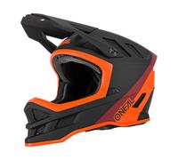 O'Neal | Casco de ciclismo de montaña Downhill | | Casco Blade HYPERLITE Charger V.22 | Adulto | Rojo Naranja | Talla XS