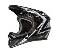 O'NEAL | Casco de Ciclismo de montaña | MTB | Aberturas de ventilación para el Flujo de Aire y la refrigeración, Carcasa Exterior de ABS | Casco Backflip KNOX V.23 | Adulto | Blanco Negro | S