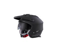 O'NEAL | Casco de Moto | Enduro Adventure Street | Normas de Seguridad ECE 22.05, Carcasa ABS, Visor Solar Integrado | Casco Volt | Adulto | Negro Blanco