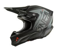 O'NEAL | Casco de motocross MX | Carcasa ligera de fibra de carbono, normas de seguridad ECE 22.05, bolsa para el casco incluida | Casco de carbono 10SRS Prodigy V.22 | Adultos | Negro | Talla L