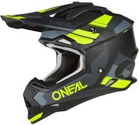 Casco de Cross 2SRS Spyde negro, gris y fluor O'Neal