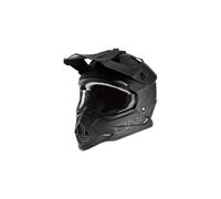 O'NEAL | Casco de Motocross | MX Enduro | Carcasa ABS, Norma de Seguridad ECE 22.05, Ventilaciones para una óptima ventilación y refrigeración | Casco 2SRS Plano | Adulto | Negro | Talla XXL