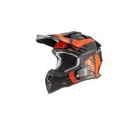O'NEAL | Casco de Motocross | Niños | MX | Carcasa de ABS, Norma de Seguridad ECE 22.05, Ventilaciones para una óptima ventilación y refrigeración | Casco Juvenil 2SRS Slick | Negro Naranja | Talla M