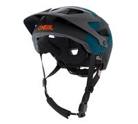 O'NEAL | Casco de Mountainbike | Enduro All-Mountain | Aperturas de ventilación para refrigeración, Lavable, Norma de Seguridad EN1078 | Casco Defender Nova | Adultos | Naranja petróleo | Talla XS M