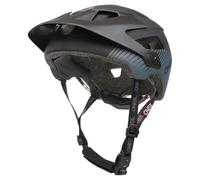 O'NEAL | Casco Enduro MTB | Aberturas de ventilación para refrigeración, Almohadillas Lavables, Norma de Seguridad EN1078 | Casco Defender Grill V.22 | Adulto | Negro Amarillo Neón | Talla L-XL