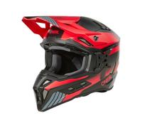 Casco de Cross O'Neal EX-SRS Hitchhiker Negro/Gris/RojoL Negro,Gris,Rojo