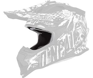 O'NEAL | Casco Motocross | MX Enduro | Carcasa ABS, Norma de Seguridad ECE 22.06, Aberturas de ventilación para una refrigeración óptima | Casco 3SRS Solid V.24 | Adulto | Blanco