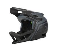 O'NEAL | Casco MTB Enduro MTB Downhill | Norma de Seguridad EN1078, Aberturas de ventilación para facilitar la respiración, IPX® ACells | Casco de transición Flash | Adulto | Gris Negro | XL