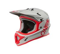Oneal Sonus Casco cuesta abajo, gris-rojo, tamaño XL para Hombres