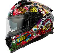 ONeal Challenger Crank S25, casco integral XS female Rojo/Negro/Azul/Amarillo/Verde