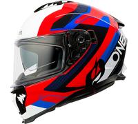 ONeal Challenger Exo S25, casco integral XXL female Negro/Blanco/Rojo/Azul