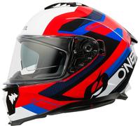 Oneal Challenger EXO V.25 Casco, blanco-rojo-azul, tamaño M para Hombres