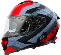 Oneal Challenger EXO V.25 Casco, negro-gris-rojo, tamaño L para Hombres