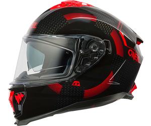 Oneal CHALLENGER LOOP Casco, negro-rojo, tamaño XS para Hombres