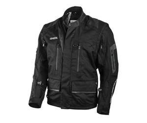 O'NEAL | Chaqueta Enduro | Enduro MX | Material exterior repelente al agua, bolsillos protectores en la espalda, codos y hombros | Chaqueta Baja Racing | Adulto