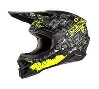 O'Neal Crosshelm 3Series Ride, Schwarz Neongelb, XL, 0627-R Casco Moto MX-Motocross, Unisex Adulto, Black/Neon Yellow