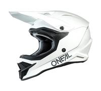 O'Neal Crosshelm 3Series Solid, Weiß, L, 0627-S