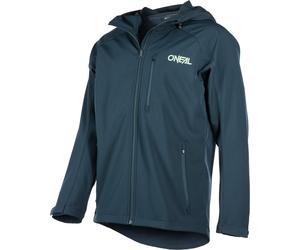 Oneal Cyclone Soft Shell Chaqueta de lluvia, azul, tamaño 2XL para Hombres