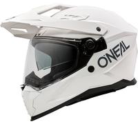 ONeal D-SRS Solid S26, casco de aventura XXL female Blanco