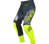 Oneal Element Camo V.22 Pantalones de Motocross, negro/amarillo, Talla 30