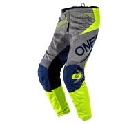 O'NEAL Element Factor Pantalónes Gris/Azul/Amarillo 28 hombres
