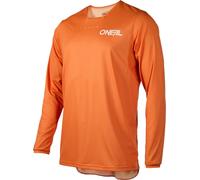 Oneal Element FR Plain V.25 Maillot de bicicleta, naranja, tamaño M para Hombres