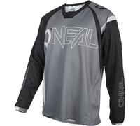 Oneal Element Hybrid FR Jersey de bicicleta, negro/gris, Talla S