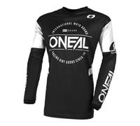O'Neal Element Jersey Camisa, Negro/Blanco, S para Hombre