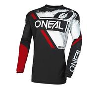 O'NEAL Element Jersey Shocker Camisa, Negro/Rojo, XXL para Hombre
