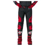 Oneal ELEMENT RACEWEAR Pantalones de motocross, negro/rojo, Talla 30