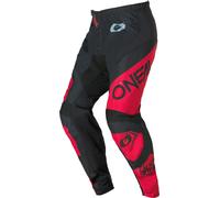 Pantalones de Cross O'Neal Element Racewear Negro/Rojo28 Negro,Rojo