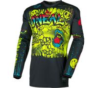 Camiseta de Cross O'Neal Element Rancid Niño Negro/Neón/AmarilloXL Negro,Neón,Amarillo