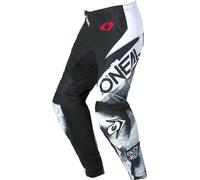 Oneal ELEMENT ROLLER Pantalones de motocross, Negro/Blanco, Talla 32